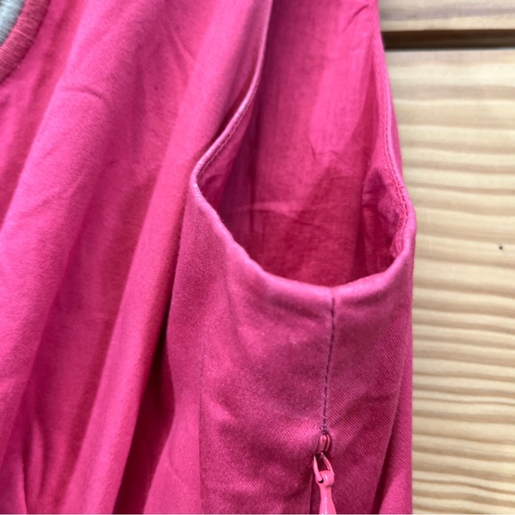 Boden Dress 10R Pink Beaded Embroidered Cotton Stretch Shift Sleeveless - Picture 13 of 13
